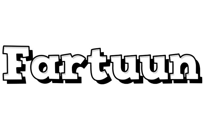 Fartuun snowing logo