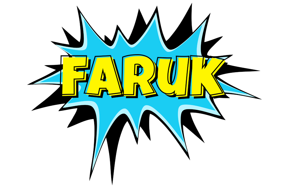 Faruk amazing logo