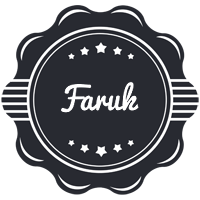 Faruk badge logo