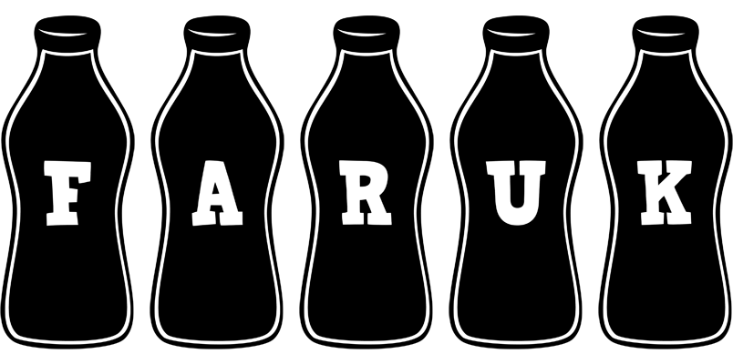 Faruk bottle logo