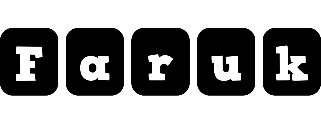 Faruk box logo