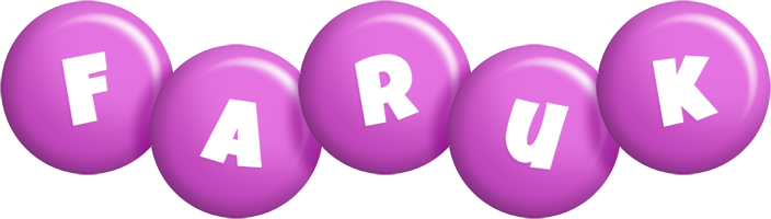 Faruk candy-purple logo