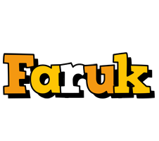 Faruk cartoon logo