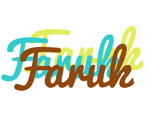 Faruk cupcake logo
