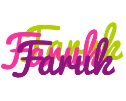 Faruk flowers logo
