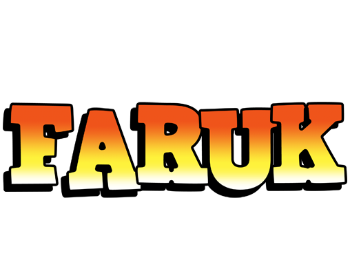 Faruk sunset logo