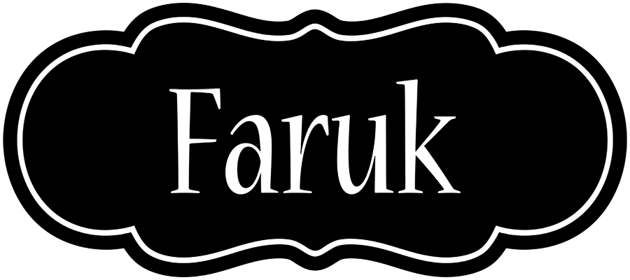 Faruk welcome logo