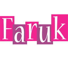 Faruk whine logo