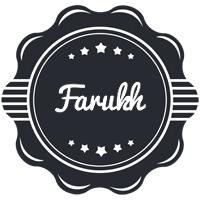 Farukh badge logo