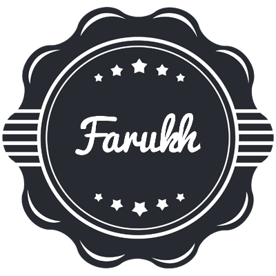 Farukh badge logo