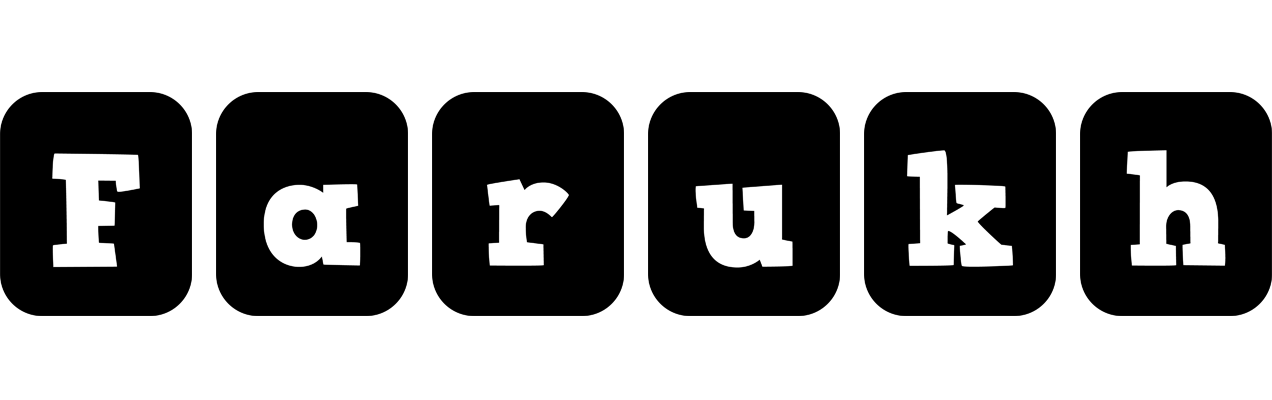 Farukh box logo