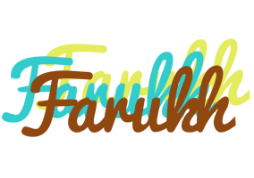 Farukh cupcake logo