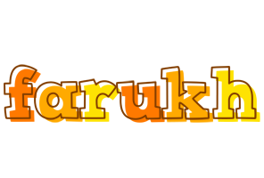 Farukh desert logo