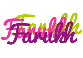 Farukh flowers logo