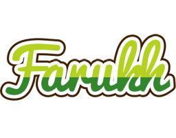 Farukh golfing logo