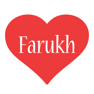 Farukh love logo