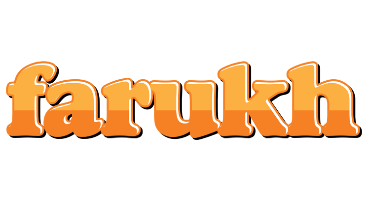 Farukh orange logo