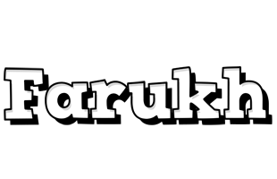 Farukh snowing logo