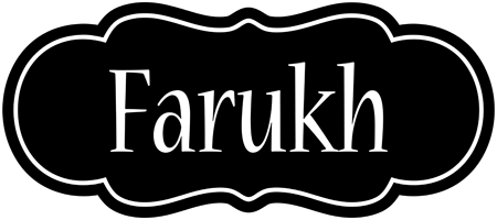 Farukh welcome logo