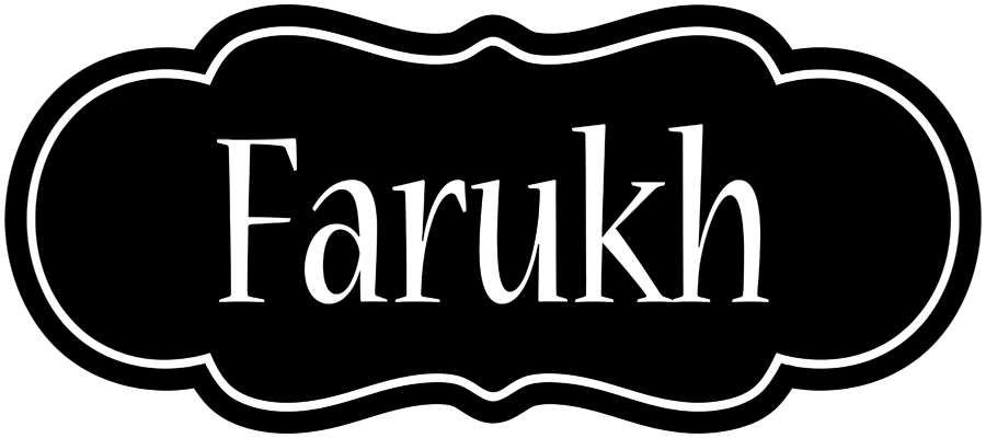 Farukh welcome logo