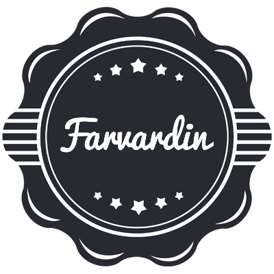 Farvardin badge logo