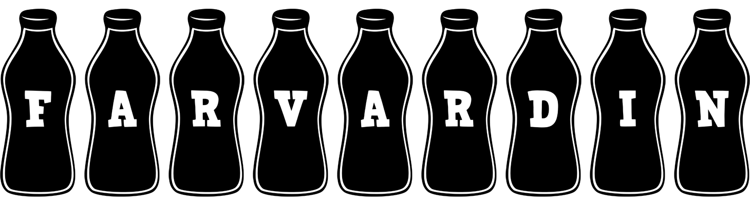 Farvardin bottle logo