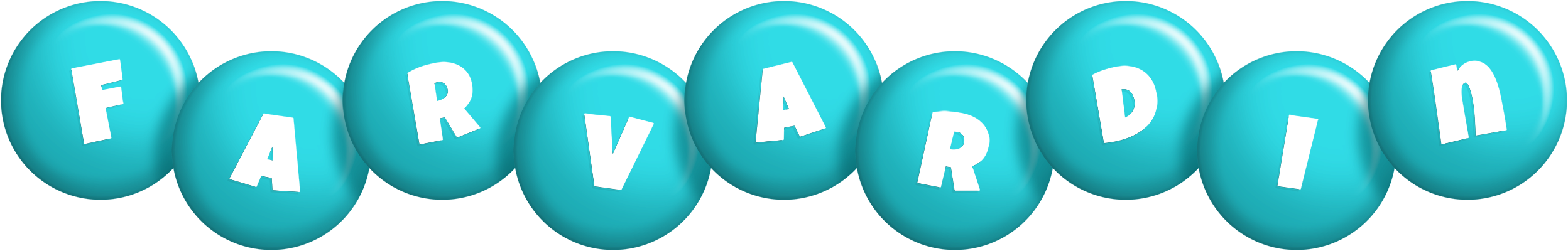 Farvardin candy-azur logo