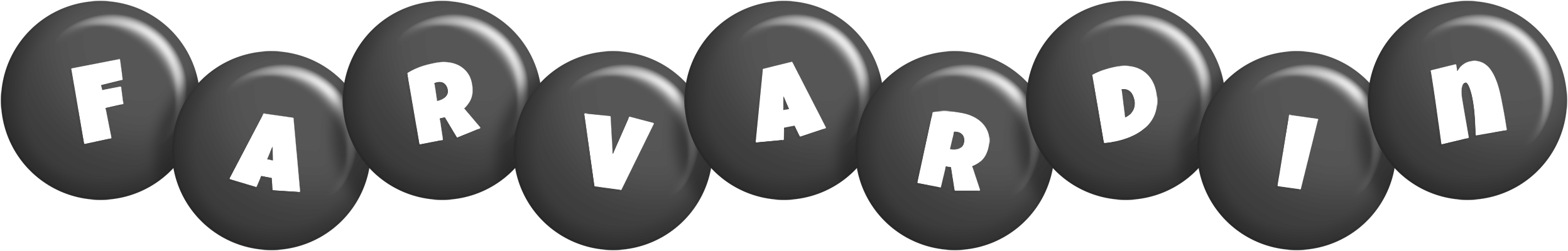Farvardin candy-black logo