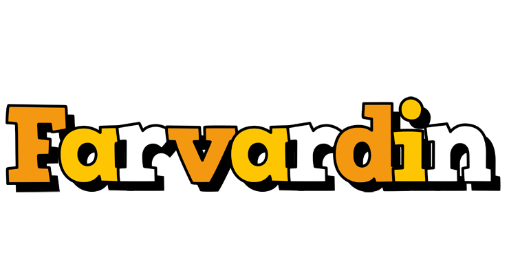 Farvardin cartoon logo