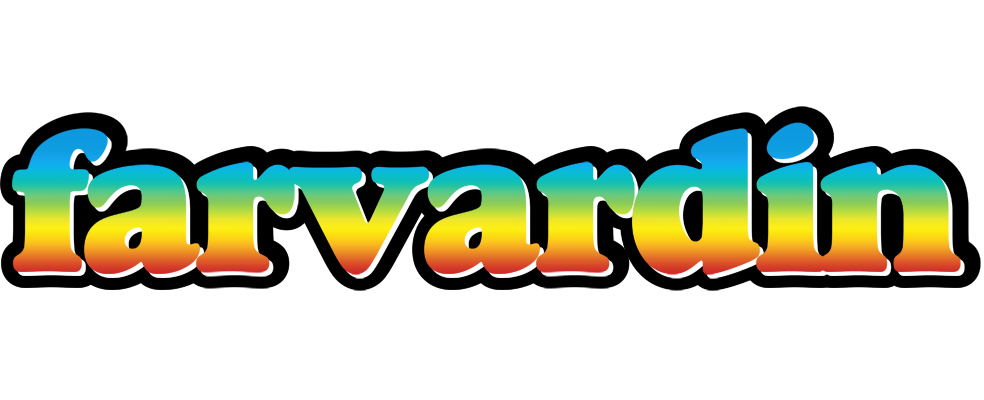 Farvardin color logo