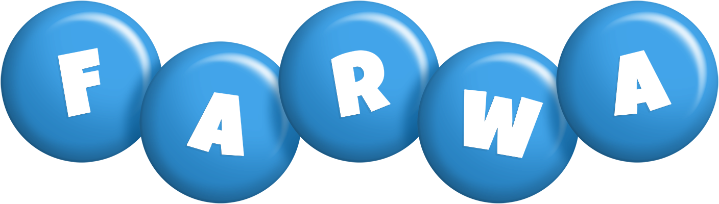 Farwa candy-blue logo