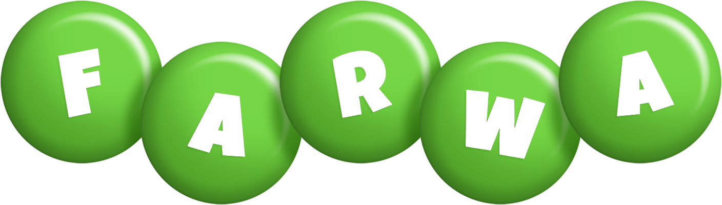 Farwa candy-green logo