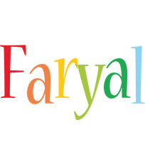 Faryal birthday logo