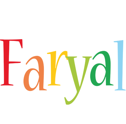 Faryal birthday logo