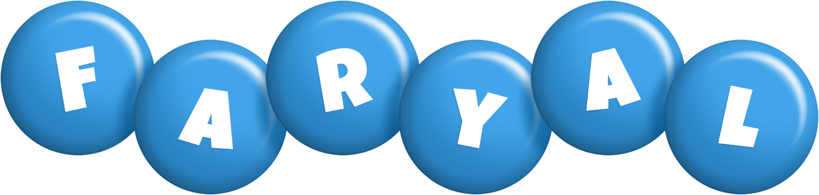Faryal candy-blue logo