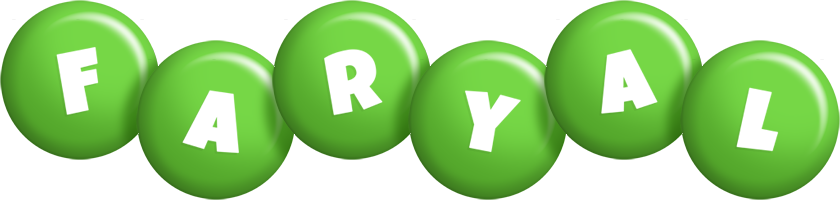 Faryal candy-green logo