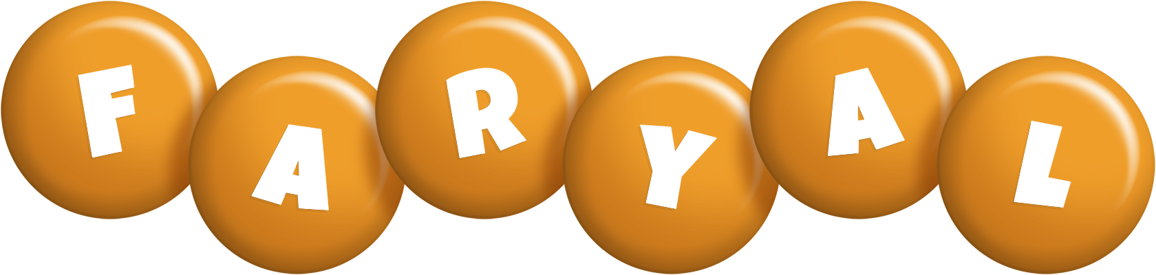 Faryal candy-orange logo