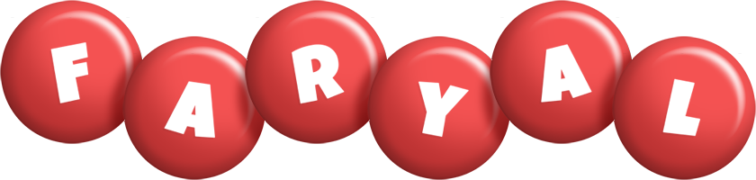 Faryal candy-red logo