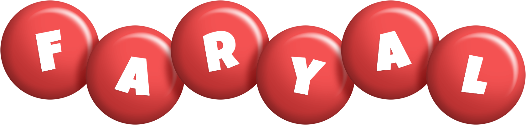 Faryal candy-red logo