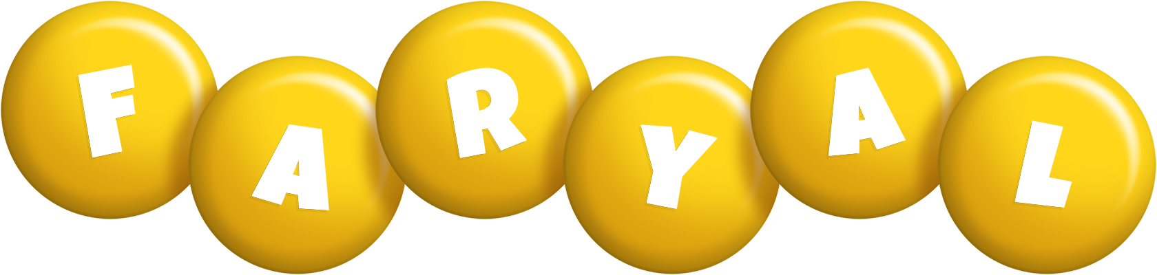 Faryal candy-yellow logo