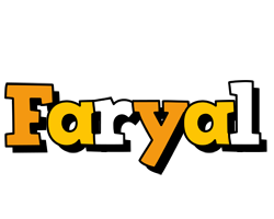 Faryal cartoon logo