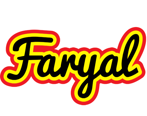 Faryal flaming logo