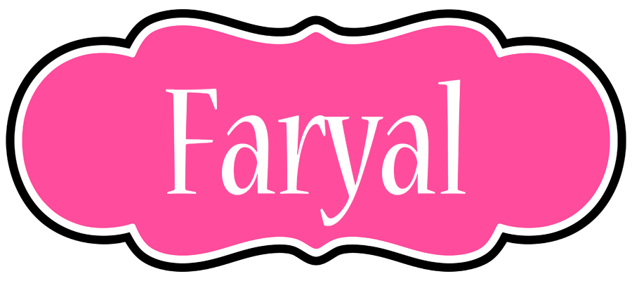 Faryal invitation logo