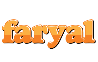 Faryal orange logo