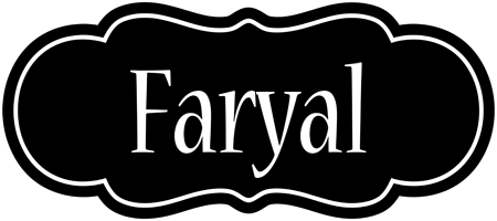 Faryal welcome logo