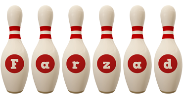 Farzad bowling-pin logo