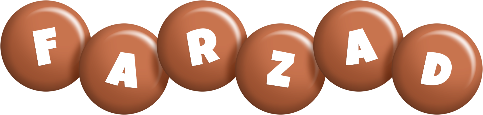 Farzad candy-brown logo