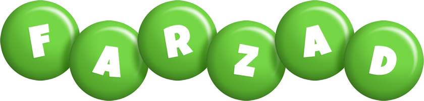 Farzad candy-green logo