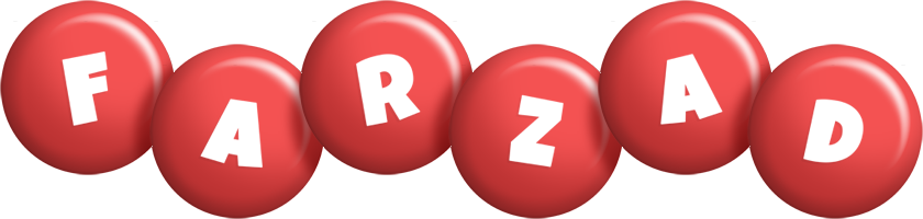 Farzad candy-red logo