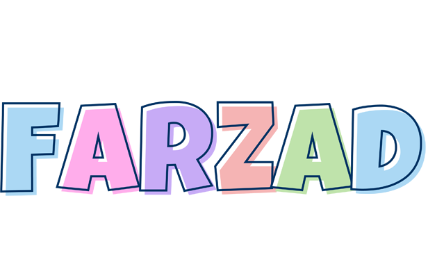 Farzad pastel logo